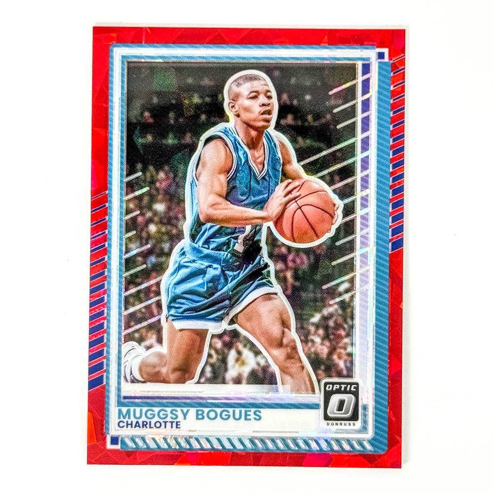 Muggsy Bogues 2025-26 Panini Donruss Red Ice Prizm #186 Hornets