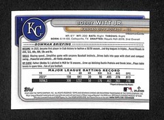 2024 Bowman Chrome Mega Bobby Witt Jr. Mojo Refractor #1