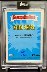 2022 Topps x MLB Series 1 Silver Frame Artist Proof #9a Al-Bot Pujols /49