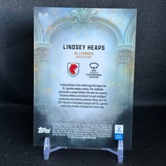 LINDSEY HEAPS Queens of Football QF-28 – 2025/2026 Topps Chrome UEFA OL Lyonnes