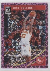 2018-19 Panini Donruss Optic Pink Velocity Prizm 8/79 John Collins #36 07d9