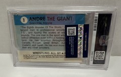 1982 WRESTLING ALL-STARS SERIES A #1 ANDRE THE GIANT PSA 4