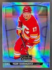 2024-25 OPC Platinum Yegor Sharangovich Rainbow #74 Flames
