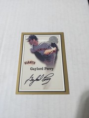2000 Fleer Graets Of The Game Gaylord Perry Auto NNO