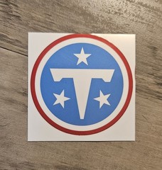 Tennessee Titans 2026 Logo Vinyl Decal Sticker 3&Prime;