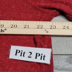 Stanford University Cardinal Nike Hoodie Mens XL Heather Red Full Zip Sweatshirt