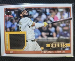 2026 Topps Series 1 #91R-FTJ Fernando Tatis Jr 1991 Game Used Relic Padres