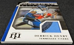SSP JSY /49 DERRICK HENRY CENTURY MATERIALS ✨3 CLR PATCH 2020 National Treasures