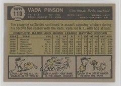 1961 Topps Vada Pinson #110 1lb