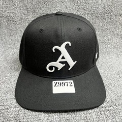 New &rsquo;47 Brand Arsenal FC Black Snapback Hat Cap Stylized A Logo