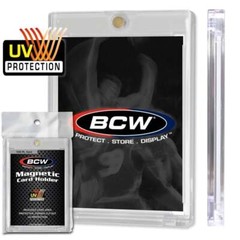 2 BCW Magnetic 100pt. Standard Sized Card Holders