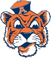Auburn Sticker NCAA Football Die Cut