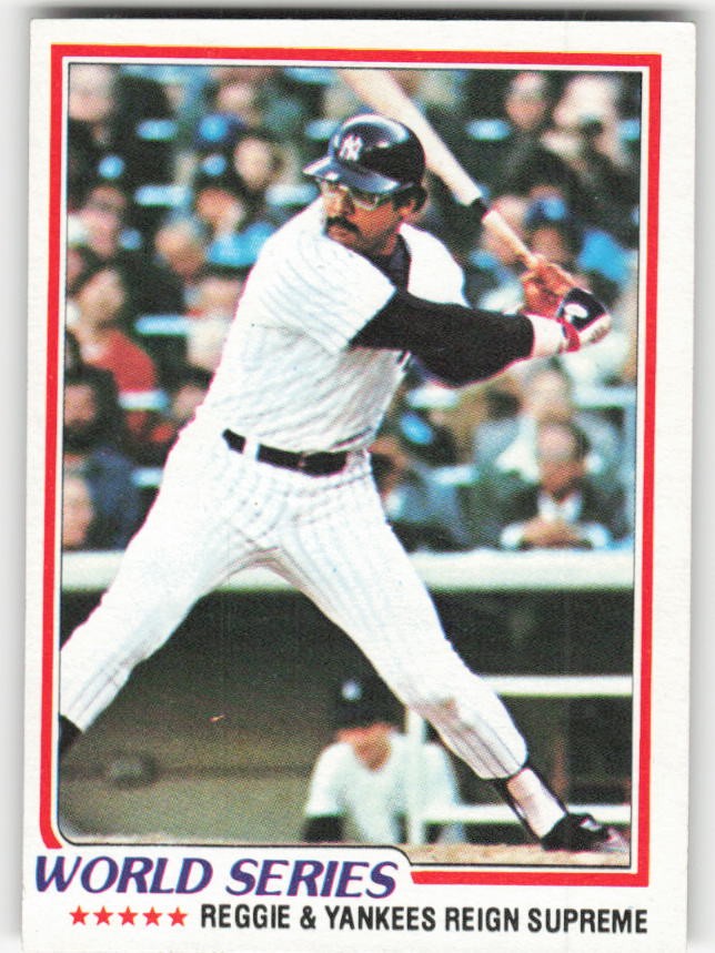 1978 Topps 1977 World Series #413 New York Yankees
