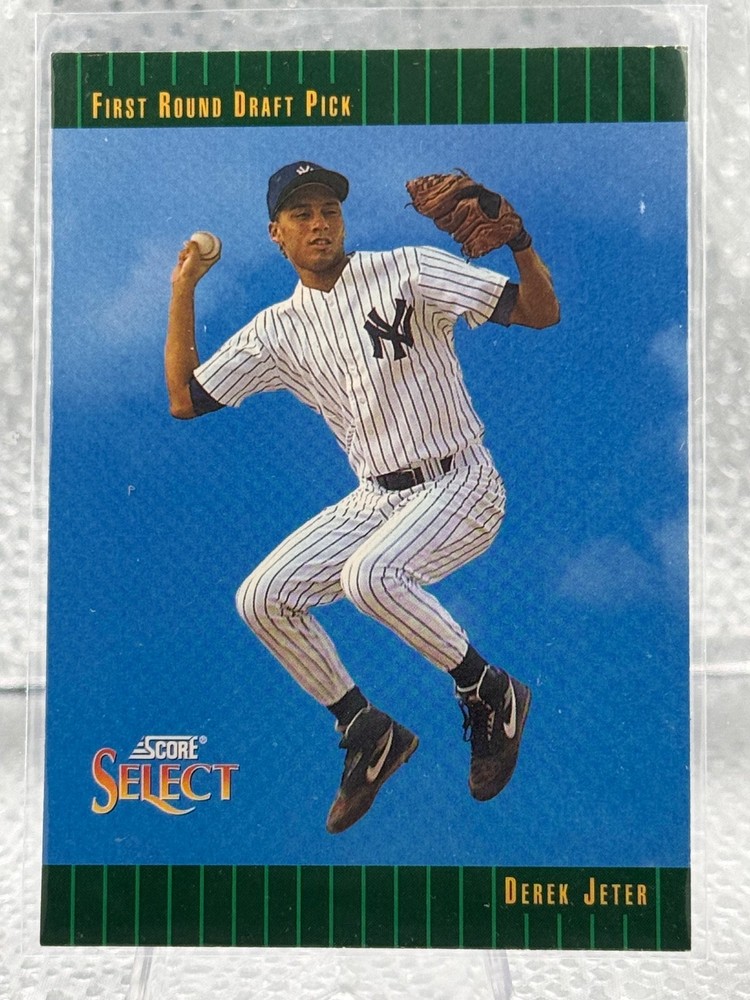1993 Score Select – First Round Draft Pick Derek Jeter #360 (RC) Rookie Yankees