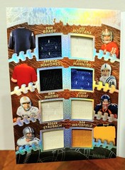 Leaf Spectacular Book Of Heroes QBs Brady Manning Mahomes Montana Marino Young