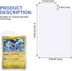 198PCS White Trading Card Dividers for MTG Sports and Game Card Organization
