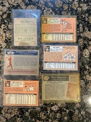 Pre 1970s Vintage Baseball Lot – 1933 Goudey Frank Hogan RC, 59 Fleer Williams