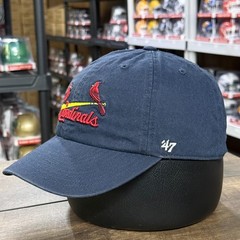 St Louis Cardinals Hat &rsquo;47 Brand Adult Adjustable Strap Cap Blue 100% Cotton