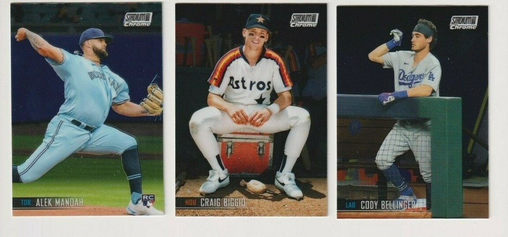 2021 Topps Stadium Club Chrome Baseball BASE & RC&rsquo;S Choose Finish Set #200-400
