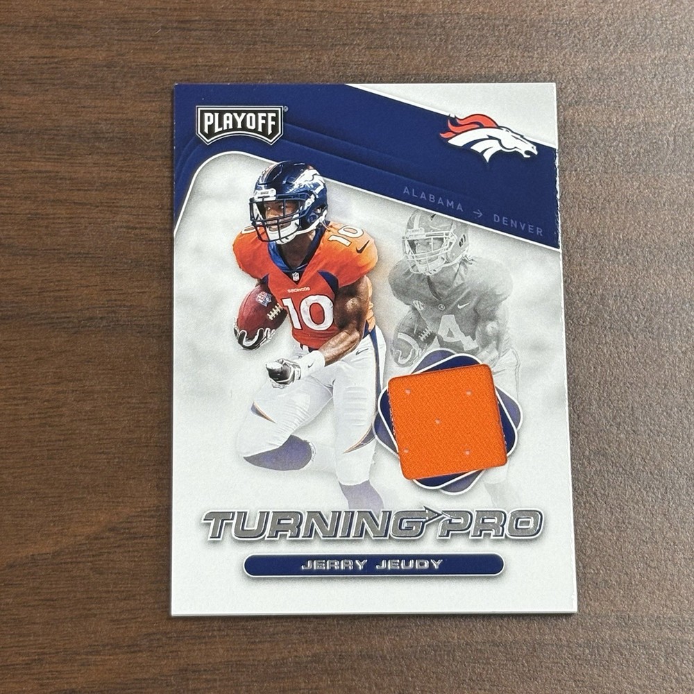 2020 Panini Playoff Jerry Jeudy #TP-6 Turning Pro Memorabilia