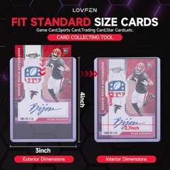 25/100/200/500/1000/2000CT 3&Prime;x4&Prime; Toploaders For 35pt Standard TCG Cards Holders