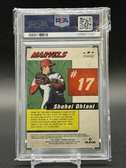 2022 PANINI DONRUSS #M-9 SHOHEI OHTANI MARVELS RAPTURE PSA 10 DODGERS ANGELS