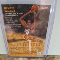 1997-98 Finest #58 Rasheed Wallace Refractors
