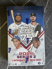 2026 TOPPS SERIES 2 BASEBALL HOBBY BOX – SEALED – FREE SHIPPING