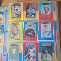 Baseball Immortals 1980/84 MLB Complete Set 189 Cards-Pristine Condition