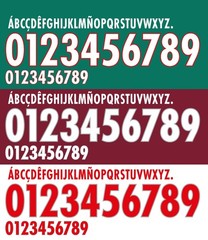 Name&Number Set For Mexico World Cup 2002 Home/Away Football Soccer