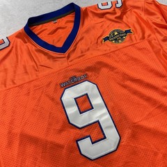 50th Anniversary Bourbon Bowl #9 Boucher Jersey “the Waterboy” Men XXXL Orange