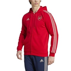 NWT Adidas Men&rsquo;s Arsenal FC DNA Full Zip Hooded Track Jacket HZ2070
