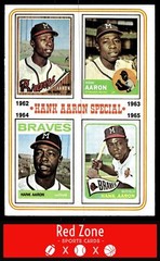 1974 Topps – #4 Hank Aaron Special 1962-1965 EX+ NM