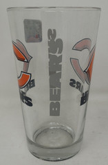 NFL Chicago Bears Football 16 Oz Pint Beer Drinking Glass 5 3/4&Prime; Tall