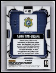 2026 Panini World Cup Aaron Wan-Bissaka #461 DR Congo Blue /40