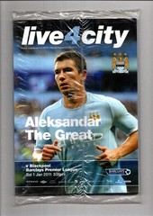 Manchester City v Blackpool 2010-2011 Premier League 01/01/2011