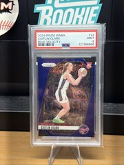 2024 Prizm WNBA Caitlin Clark #22 Blue Velocity Prizm RC PSA 9