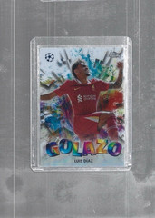 2024-25 Topps Chrome Uefa Club Competitions – Golazo Luis Diaz #GZ-23