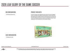 2026 LEAF GLORY OF THE GAME SOCCER HOBBY BOX – BRAND NEW – FREE SHIPPING 🔥🔥🔥