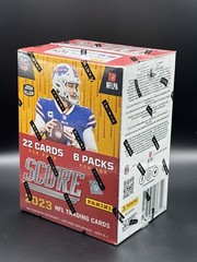Panini Score Football 2023 NFL Trading Cards Football 132 Cards Sealed Box