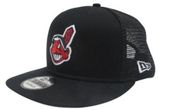 Cleveland Indians New Era Classic Trucker 950 9FIFTY Adult Snapback Hat Black