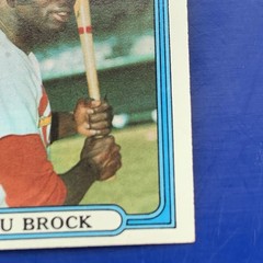 1972 Topps – Lou Brock #200 EX St Louis Cardinals HOF