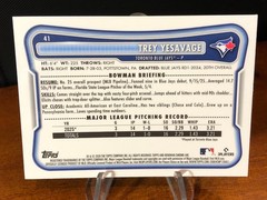 2026 Bowman Chrome – Trey Yesavage – Mojo Refractor #41 Rookie RC Toronto