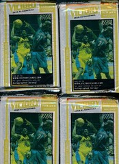 25 PACK LOT 2000/01 UPPER DECK VICTORY BASKETBALL SEALED 12 CARDS PER PACK