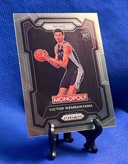 2023-24 Panini Prizm SP Monopoly VICTOR WEMBANYAMA Rookie #81 RC SPURS
