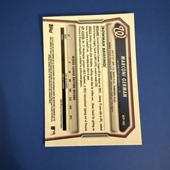 Bowman Baseball Pink Mojo Refractor 1st Bowman #BCP-100 120/199