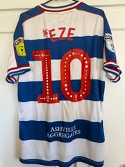 2018-2019 QPR Queens Park Rangers Eze Home Football Shirt Large 61667