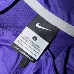 Vintage Northern Iowa Panthers Nike 1/4 Zip Pullover Woven Coaches Jacket Large