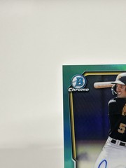 2025 Topps Bowman Chrome Prospect Autos Wyatt Sanford Pirates Aqua /125 CPA-WS