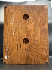 Vintage New York Jets NFL Helmet Phone Telephone On Wood Base Riddell – UNTESTED